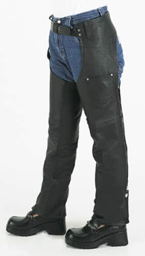 Kids Motorcycle Chaps with Front Pockets