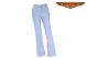 Women Denim Leather Pants