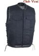 Men's Denim Gun Pocket With Side Laces By Club Vest