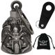 Dream Apparel Biker Angel Riding 3D Motorcycle Bell Good Luck Light Weight Impact Resistant