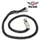 Hand-braided Black Get Back Whip