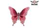 Pink Butterfly Motorcycle Patch