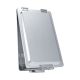 Nexor Stainless Steel Truck Document Holder with Clipboard Clip, Hinged Cover, 13 x 8.27 Inch