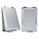 Nexor Stainless Steel Folding Clipboard Box, Heavy-Duty Metal Document Holder with Storage
