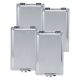 Nexor Aluminum Clipboard Storage Box with Hinged Cover & Clip, 13 x 8.27 Inch