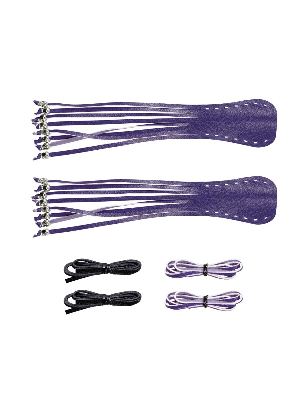Dream Apparel Heavy Duty Motorcycle Skull Fringed Premium Purple