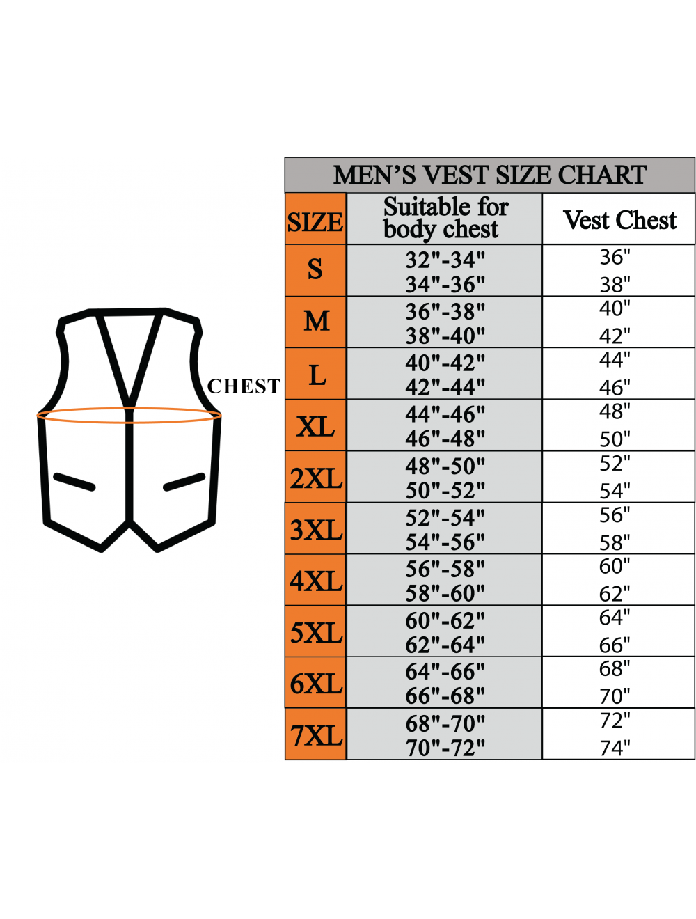 Black Leather Vest Mens