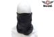 Large Black Leather Face Mask