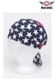 Cotton Skull Cap W/ USA Stars & Stripes