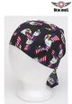 American flag and eagle cotton skull cap