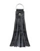 Dream Apparel Grey Leather Key Chain