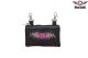 Pink Rose All Naked Cowhide Leather Belt Bag