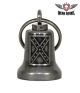 Gun Metal Confederate Flag Gargoyle Bell w/ Carrier Bag