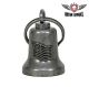 American Flag Gun Metal Gargoyle Bell w/ Carrier Bag
