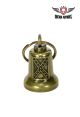 Zinc Confederate Flag Gargoyle Bell w/ Carrier Bag