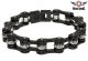 Motorcycle Chain Bracelet With Crystals