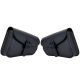 Dream Apparel Swing Arm Motorcycle Bags Pair Universal Durable Black Side Bags - Set of 2