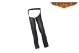Men's Back Leather Motorcycle Sling Chaps