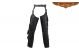 Women Chaps with Stud, Beaded Fringe and Fashion Strap
