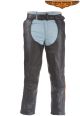 Leather Chaps With Orange