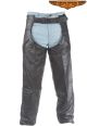 One Panel Biker Leather Chaps