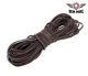 50 FEET Leather Laces - Brown