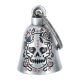 Dream Apparel SKULL BLING BLING Pink Rhinestones Motorcycle Bell Good Luck and in 3-D, Light Weight