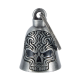 Dream Apparel Born To Ride Skull Motorcycle Bell for Good Luck 3-D, Light Weight Impact Resistant