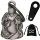 Dream Apparel Heart with Rose Motorcycle Bell, for Good Luck 3-D, Light Weight