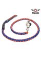 Blue & Orange Motorcycle Get Back Whip