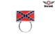Motorcycle Confederate Flag Glasses Holder