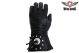 Leather Motorcycle Glove with Concho and Lining