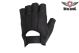 Biker Leather Motorcycle Fingerless Riding Gloves