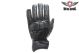Men's Padded Premium Leather Racing Gloves with Elastic Wrist