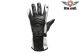 Ladies White Full Finger Leather Gauntlet Gloves