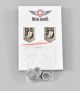 2-Pcs Logo POW/MIA