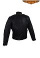Women Leather Racer Jacket with Airvents