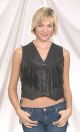 Women Vest with Braid, Fringe and Side Laces