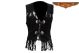 Womens Western Style Leather Vest