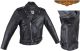 Mens Motorcycle Jacket With Snap Down Collar