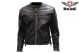 Mens Motorcycle Jacket With Zipper & Full Size Zipout Lining