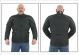 Mens Black Textile Padded Jacket