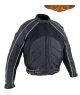 Mens Nylon And Mesh Leather Jacket