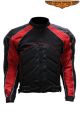 Men's Red Jacket With 1 Piece Panel For Patches