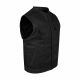 Dream Apparel Men's Black Denim Club Vest with Conceal Carry Pockets