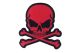 Red Skull and Crossbones Patch