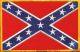 Confederate Flag Biker Patch