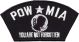 POW Banner Biker Patch