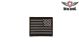 Black &Gray American Flag