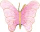 Pink Butterfly Patch